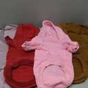 6 Pieces Dog Hoodie Dog Clothes Sweaters with Hat, Pet Winter Clothes Warm Hoodies Coat Sweater for Small Dogs Chihuahua(S)