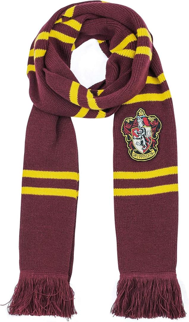Cinereplicas - Harry Potter - Scarf Deluxe - Gryffindor - Official Warner Bros License - 98 x 9, 8 inches