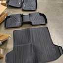 Floor Mats Fit for Buick Envision Cargo Liner 2021 2022 2023 2024 2025 All Weather Floor Mat for Buick Envision Accessories Durable Waterproof Carpet Protection, Black