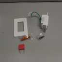 MOES WiFi Smart Light Switches, No Netural Wire No Hub Required, 2.4GHz Single Pole Switch, Compatible with Alexa Google Assistant (1 Gang Switch)