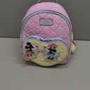 Disney Mickey Mouse and Minnie Mouse 10.5" Adult Mini Backpack With Movable Characters