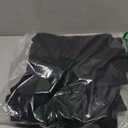 GRAPENT Pull On Womens Jeans Baggy Stretchy High Waisted Denim Wide Leg Trouser Pants Trendy Front Seam 90s Loose Jean (Medium, True Black)