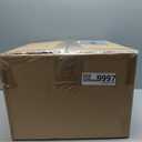 VONLUCE Semi Flush Mount Ceiling Light, 13.8" Ceiling Light Fixture with Clear Glass Shade, E26 Base, 3-Bulb Industrial Lighting Fixture for Hallway Entryway Bedroom, Brushed Nickel, ETL Certificated