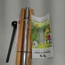 Woodstock Wind Chimes Zenergy Solo Hand Chime, Silver (7") Musically Tuned for Meditation, Yoga and Mindfulness, Bell Percussion Instrument For Teachers and Classrooms