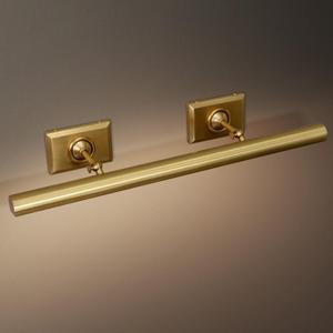 Picture Light, 30in Hardwired Picture Lights for Wall, Dimmable Wall Sconces Poster Light, Brass 4 Lighting for Paintings Frames Art Display Gallery Bedroom Living Room-Included Bulbs(Gold)