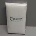 Chyhomenyc Ivory Sheer Curtains 108 Inch Long 2 Panels Set, Light Filtering Long Window Treatment Drapes for Living Room Bedroom Canopy, Each 42Wx108L inches, 9 Feet L, Set of 2, Ivory