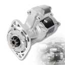 12968577011 New Starter Motor 12V Fit for Thermo King w/Yanmar 486 482 1996-2012, Carrier Transicold Isuzu, Replace 452-177 129685-77011 SHI0182 41044064 S13407 45-2324 845-2324, 2.2KW CW 9T