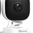 VIMTAG 2.5K Cameras for Home Security Outdoor/Indoor, Color Night Vision Security Camera for Baby/Pet/Dog/Nanny, Light/Siren, Motion Detection, 2-Way Audio, Work with Alexa, Cloud/Card Storage, 2Pcs