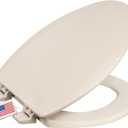 Centoco Heavy-Duty Elongated Toilet Seat, Wood Core/Plastic Finish, Bone
Wood Core with Scratch-Resistant Plastic Finish, Won't Crack or Fade, Made in the USA, DSAMAZ9-106
