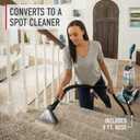 Hoover SmartWash+ Automatic Carpet Cleaner Machine for Carpet and Upholstery, Deep Cleaning Carpet Shampooer Machine, Pair with a Hoover Carpet Cleaner Solution for a Bright, Refreshed Home