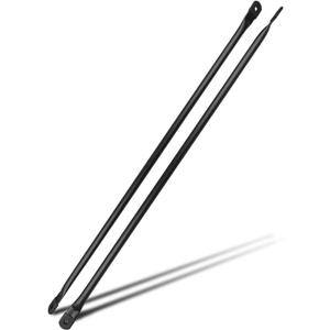 Swing Replacement Rods Round Suspension Rod Black Hanging Swing Bars 37" 94cm 90 Degree Angled Ends