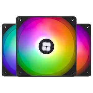 Thermalright TL-C12C-S X3 CPU Fan 120mm ARGB Case Cooler Fan, 4pin PWM Silent Computer with S-FDB Bearing Included, up to 1550RPM Cooling Fan（3 Quantities）