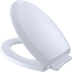 TOTO SS224#01 Guinevere SoftClose Elongated Toilet Seat, Cotton White
