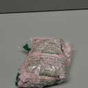 REORIA Women's Sexy Mock Turtle Neck Short Sleeve Shirts Sheer Mesh Ruched Trendy Going Out Bodysuits Tops (Medium, Pink Heart)