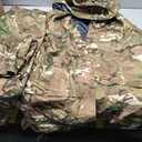 Rain Suit, Rain Gear for Men Waterproof, Camo Rain Jacket, Lightweight Rain Coat, Large