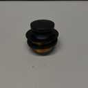 Tip-Toe Bathtub Drain Kit with Two-Hole Overflow Plate, Premium Quality Bath Tub Drain Replacement, Universal Fine/Coarse Thread Bathtub Stopper (Matte Black)