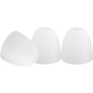 3 Pack Frosted Glass Shade, Bell Shaped Light Fixture Replacement Globe or Cover with 1-5/8-Inch Fitter for Chandelier Wall Sconce Pendant Light, G0030
