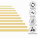 Brass Rods3/16" Dia 8" Length Brass Solid Round Rod for DIYCraftHardware10 pcs