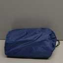 Double Sleeping Pad - Self Inflating 4" Extra-Thick for 2 Person with Pillow Built-in Foot Pump Inflatable Sleeping Mat for Backpacking, Hiking, Traveling, Tent, Portable Camping Mat (Green)