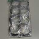 Super Z Outlet Foldable 28 Ring Hole Slots Space Saving Clothing Closet Hanger Scarf, Ties, Belts, Socks Organizer for Home Bedroom, Bathroom, Living Room (Black) (15 inches x 7.4 inches x 0.5 inches)