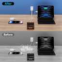 USB C Charger Block, 40W 4 Ports Type C Fast Phone Charging Blocks Cube PD USBC Wall Plug+QC 3.0 USB A Charger Brick Box Power for iPhone 17/16/15/14/13/12 Pro Max, iPad, Samsung Galaxy, Pixel, 2Pack