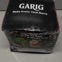 GARIG 9FT Christmas Inflatables Dinosaur and Santa Claus Outdoor Decorations, Christmas Blow Up Yard Decorations with Builtin LEDs for Xmax Outdoor Party, Yard, Garden