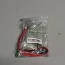 ZALER Short Dog Leash 1 ft, 12 Inches Traffic Leashes for Dogs, Nylon Reflective Dog Lead with Padded Handle, Heavy Duty Pet Leash with Carabiner Clip for Large and Medium Dogs (12" Red)