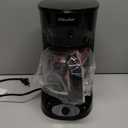 Mueller 12-Cup Drip Coffee Maker - Borosilicate Carafe, Auto-Off, Reusable Filter, Anti-Drip, Keep-Warm Function, Clear Water Level Window Coffee Machine, Kitchen Essentials & Accessories (Black)