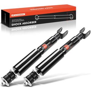 A-Premium Front Pair (2) Shock Strut Absorbers Compatible with Chevrolet Silverado 1500 Tahoe Avalanche GMC Sierra 1500 Yukon