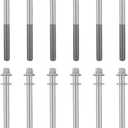 ES72212 Engine Cylinder Head Bolts Kit 12 Pcs Compatible with Subaru Saab Vehicle 1990-2012 Legacy 1993-2011 Impreza 1999-2010 Forester 2000-2012 Outback 2003-2006 Baja 2005-2006 9-2X