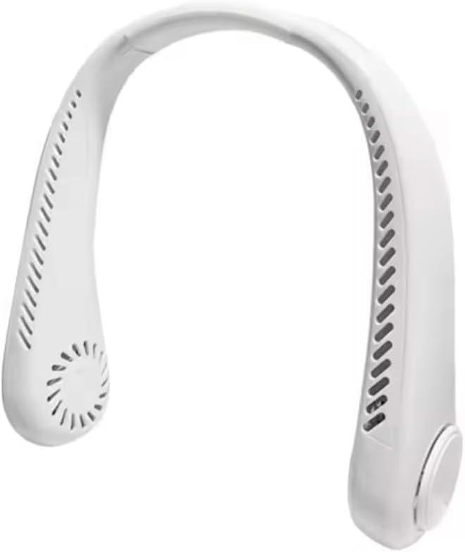 Neck fan, hanging vaneless adjustable