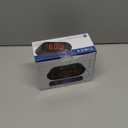 Timex Alarm Clock for Bedroom with FM Radio and 10 Station Presets, Clock Radio with Dual Alarms, USB Charger, Large Display, Sleep Timer, and Snooze  Black (T232B)