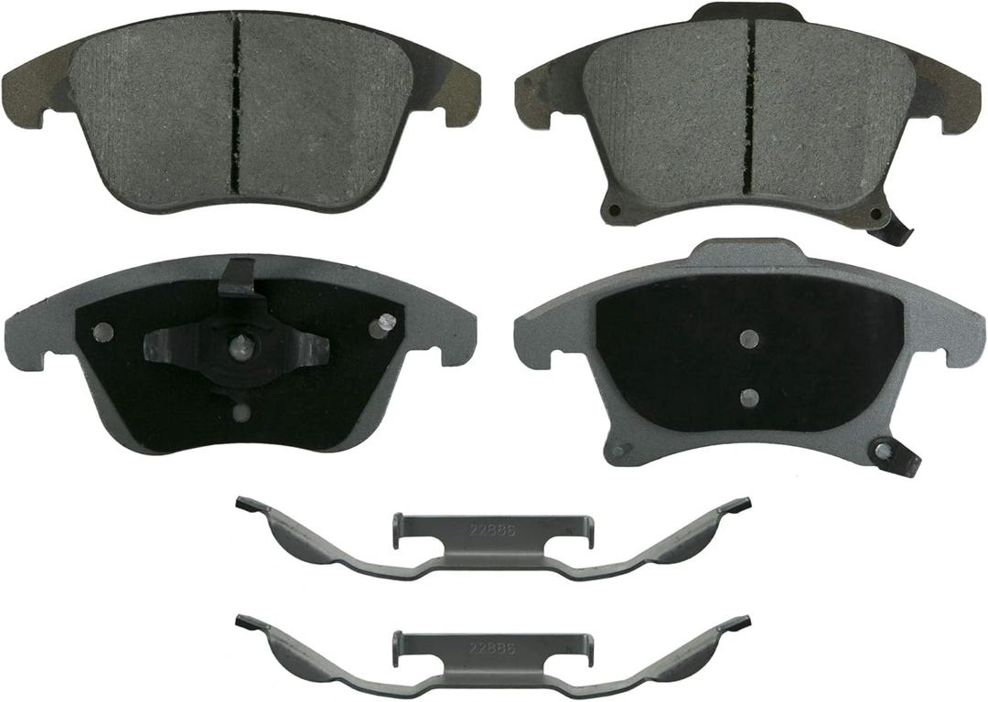 Wagner Brake ThermoQuiet QC1653 Ceramic Disc Brake Pad Set