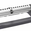 Oscillating Water Sprinkler for Yard, Lawn Sprinkler with 3-Way Adjustable Spray for Garden and Lawn Large Area Outside Watering, Matel Base