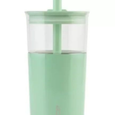REDUCE Aspen Insulated Glass Tumbler, 20 Oz, (Green)