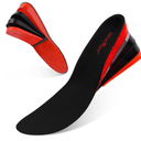 Height Increase Insoles for Men, 4 Layers Adjustable Shoe Lifts Up to 3.54 Inches, Comfortable Height Boosting Insoles, Relieve Foot Pressure, Make You Taller All Day