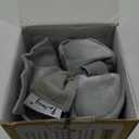 fowong Door Draft Stopper for Bottom of Door 30" Adjustable Noise Blocker Reduce Cold Air, Soundproofing Sweep Seal Large Gap up to 1.7", Easy to Install, Grey (Gray)