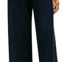 Tommy Hilfiger Women's Linen Pants Wide Leg Casual Pants with Pockets L/G