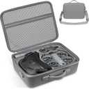 Carrying Case for DJI Neo 2 Accessories, Hard Shell Travel Storage Bag Compatible with DJI Goggles N3, RC Motion 3, Batteries & Charger Hub Shoulder Protection Box