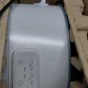 bella 6.0 Qt Programmable Slow Cooker, Ceramic Nonstick Coating, Adjustable Temperature & Cooking Times, Dishwasher Safe Stoneware Pot & Tempered Glass Lid, Tangle Free Cord Wrap, Oatmilk