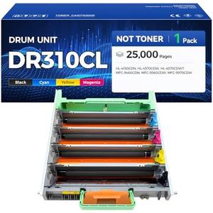 DR310CL Drum Unit Replacement for Brother DR-310CL DR 310CL Imaging Drum Compatible with Brother HL-4150CDN HL-4570CDW HL-4570CDWT MFC-9460CDN MFC-9560CDW MFC-9970CDW Printer All-in-Ones : Everything Else