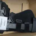 United Ortho Air Cam Walker Fracture Boot, Medium, Black (Black)