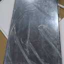 Hexago Rectangle Full Length Mirror, 59"x16", Aluminum Alloy Thin Frame, Floor Standing & Wall Mountable, HD Explosion-Proof Nano Glass for Bedroom, Living Room, Dressing Room (Black)