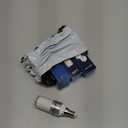 CTKcom 12W E14 LED Candelabra Light Bulb,E14 Base Corn Bulb,100 Watt Equivalent Chandelier Bulbs Daylight White 6000K,AC85-265V 1400LM Lights Bright White(Silver)4Pack