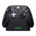ECHTPower PC Gaming ControllerWireless for PC with Hall-Effect Joysticks, 1000Hz Polling Rate, No Drift, Turbo & Vibration, Compatible with Windows/Switch/iOS/Android/Steam Place & Charge Dock
