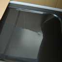 IRIS USA Cat Litter Box XX-Large Open Top with High Sided Walls Tall Scatter Shield Scoop Included Easy Clean Plastic Pan for Big Cats Kittens Multi-Cat Households 30"L x 20"W x 14"H Black