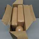 Soulchen 5 Pack Yoga Accessories for Women Set Yoga Block 2 Pack with Strap Massage Ball for Meditation Pilates Cork Blocks Stretching Home Gym Natural High-Density, 12"x8"x2"