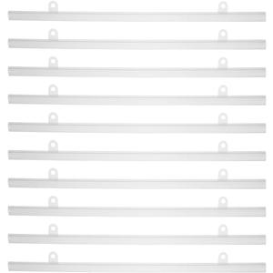 Cabilock Poster Hanger Rail 15.66In PVC Suspension Rod for Secure and Easy Hanging of Posters Maps Paintings in Home and Retail Displays
