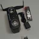 Disco Ball Light, Party Disco Dj Strobe Ocean Star Projector Dance Light Sound Activated with Remote Control Stage Rave for Parties Club Bar Birthday Wedding KTV Christmas Halloween Dancing Dcor