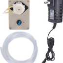 50/60hz Peristaltic Pump, 5-120 ml/min Dosing Pump, US Plug 110-240v Liquid Pumps for Experimental, Biochemical Analysis, Pharmaceutical, Fine Chemical Industry